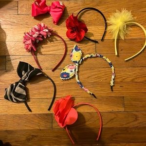 Multiple girls headbands